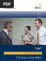 Dcu Executive Mba Brochure