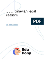 Scandinavian Legal Realism