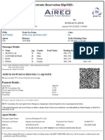 ERS-Electronic Reservation Slip