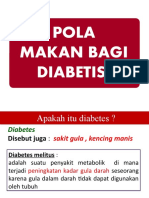 Pola Makan Bagi Diabetisi 2019