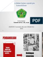 Pancasila Dalam Kajian Sejarah Pra Kemerdekaan