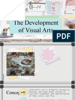 THE DEVELOPMENT OF VISUAL ARTS Report 1