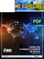 Ie 1 Informe Especial Cifras Del Comercio Exterior Boliviano 1er Semestre 2022
