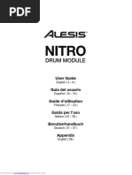 Nitro Alesis Kit Manual