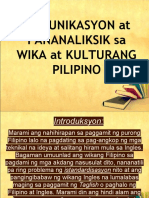 3 WIKANG PAMBANSA PANTURO at OPISYAL