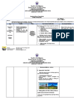 Weekly Learning Plan Filipino 8