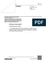 Resolución #72 540 de La Asamblea General El Derecho A La Privacidad