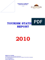 Cambodia Tourism Statistics 2010