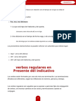 Traducido del portugués al español - verbos regulares y tiempos verbales