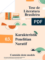 Brazilian Literature Thesis