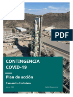 Plan de Acción Contingencia COVID-19 Cementos Fortaleza VF