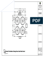 Denah Perletakan Selang Aerasi Dan Batu Aerasi