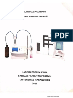 Laporan Praktikum Kimia Analisis 7 - Nur Ilmi Ilham - N011201021