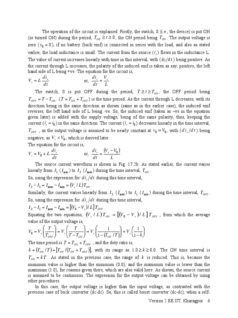 6 L17 (NKD) (Pe) ( (Ee) Nptel) PDF Inductance Electric Power