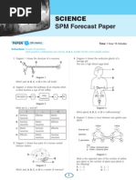 Science SPM Forecast Papers