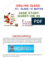 CBSE Maths Case Study Question 09