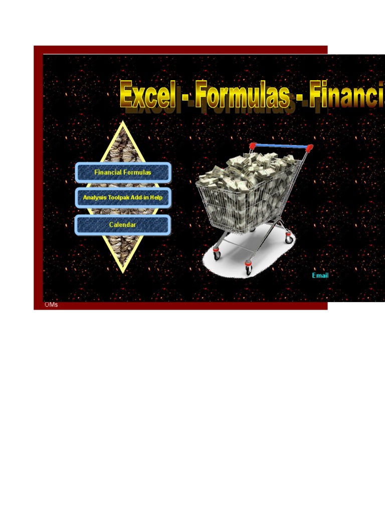 Excel Functions for Financial Analysis | PDF | Present Value | Bond ...