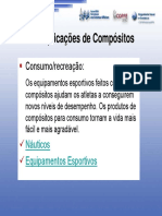 Aplicações de Compósitos