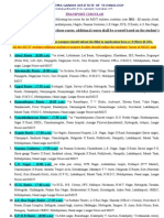 MGIT Bus Routes - (24.02.2011)