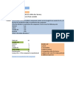 Application of CVP