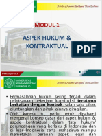 Modul 1 Aspek Hukum Dan Kontraktual