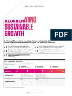 Delivering Our Strategy For Rejuvenating Sustainable Growth