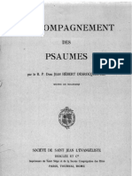 L'Accompagnement des Psaumes - Dom J. H. Desrocquettes, 1928