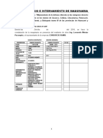 Acta de Internamiento de Volquetes Adenda