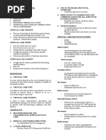 Critical Care Concepts