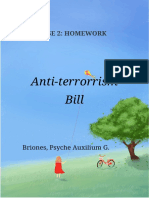 Homework on the Anti-Terrorism Bill of 2020