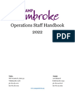 Operations Staff Handbook