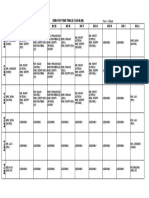 Zero or Assembly PD Time Table (15 Sept)