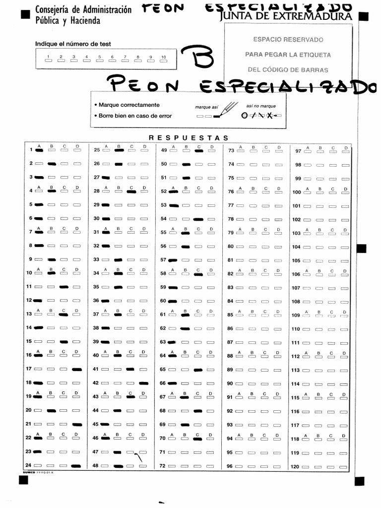 Examen Peon Especializado | PDF | Resistencia Eléctrica y Conductancia ...