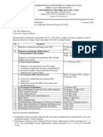 UM Jadwal Akademik Semester Genap 2021/2022