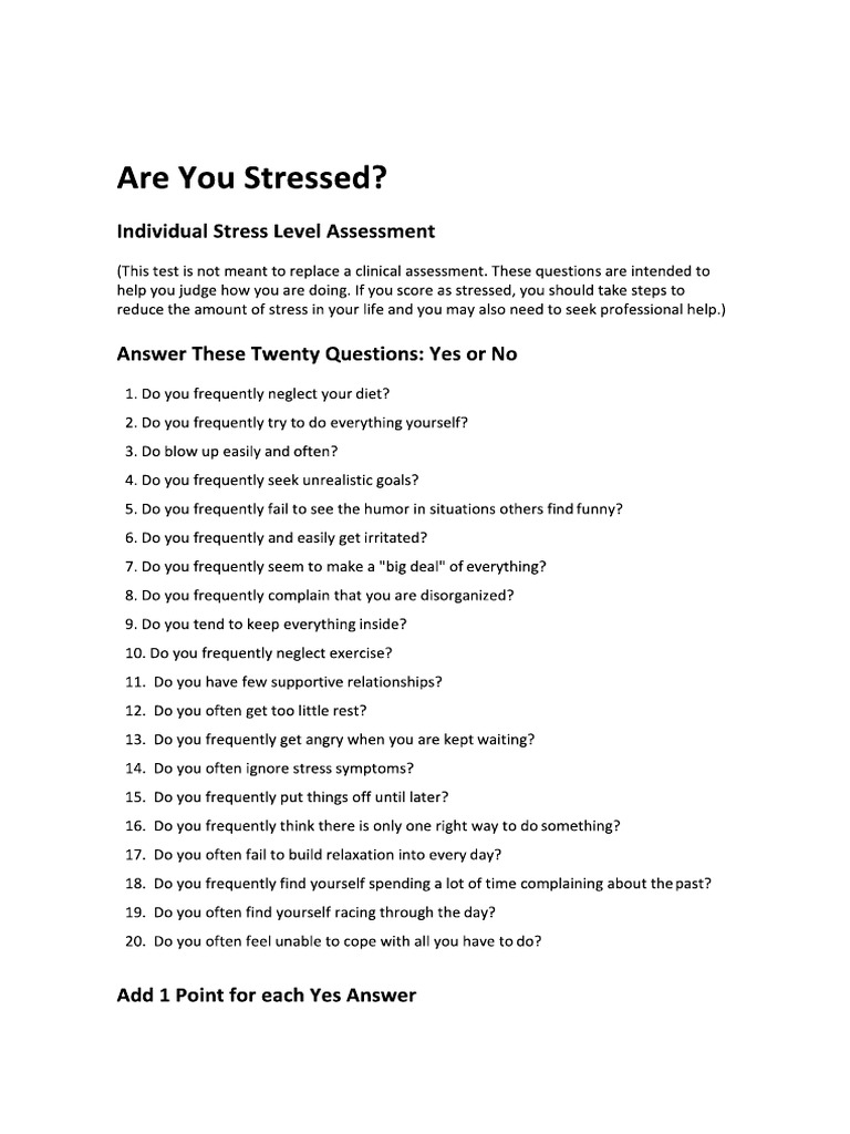 Stress - Test | PDF