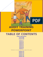 Audit Training 2010