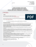 MAEE - Prise de Rendez-Vous Pour Documents de Séjour Et - Ou Titre de Voyage (Réfugiés, Étrangers Et Apatrides)