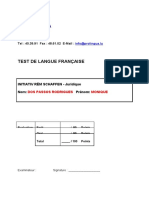 FR IRS Test Français Juridique Répondu