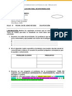 Evaluacion Final de Epistemología