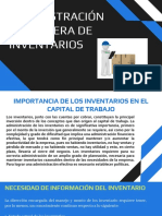 Administración Financiera de Inventarios: CPCC Santos Alberto Farfán Peña