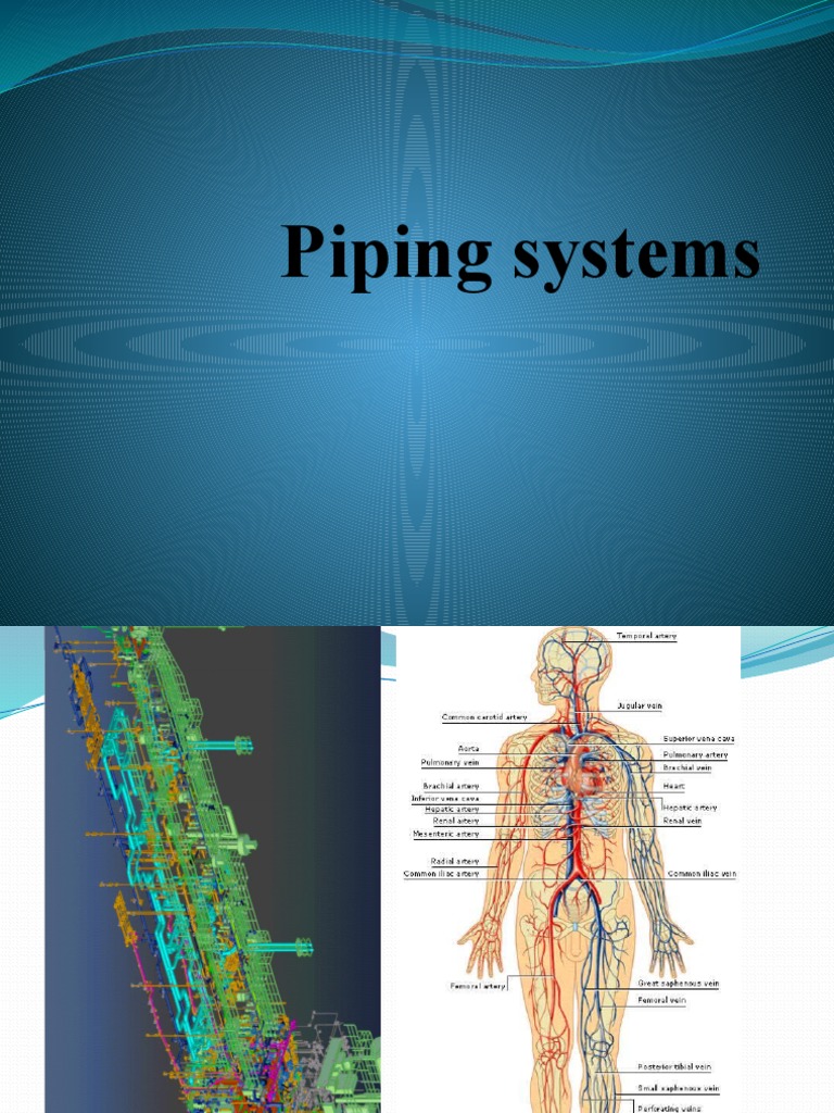 Lec 1PipingSystem 2018 PDF Pipe (Fluid Conveyance) Ships