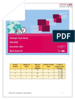 Strategic Case Study - PIXLWIZZ Mock Exam 02