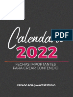 Calendario Waves 2022