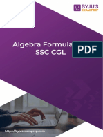 Algebra Formulas For SSC CGL 2022 531661622714529
