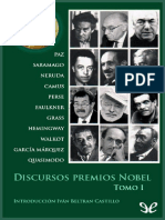 Discursos premios Nobel by Iván Beltrán Castillo  Octavio Paz  José Saramago  Pablo Neruda  Albert Camus  Saint-John Perse  William Faulkner  Günter Grass  Ernest Hemingway  Derek Walcott  Gabriel Gar (z-lib.org).e