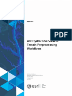 Arc Hydro - Overview of Terrain Preprocessing Workflows