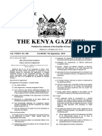 Kenya Gazette Special Issue: Apply for Principal Secretary Positions