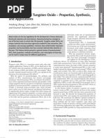 Download Zheng Advfunctmater2011 Nano Tungston Oxide - Properties  Applications by Bibin Thomas Anto SN59933663 doc pdf