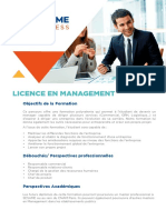 Licence en Management