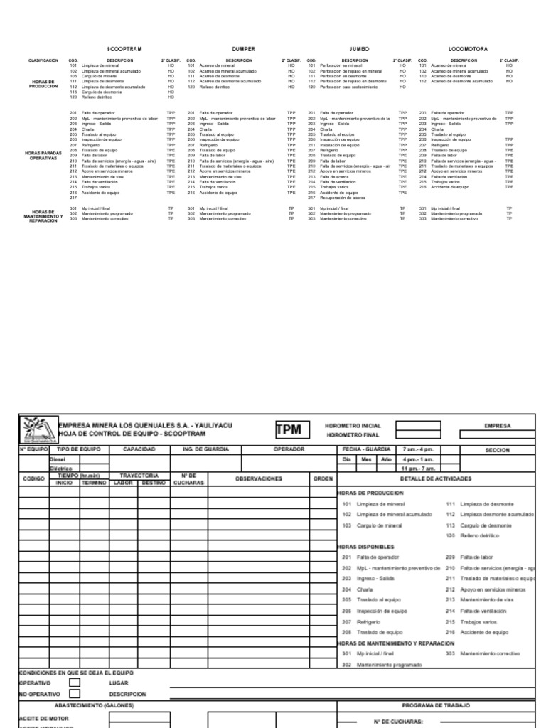 Check List Diario de Jumbo | PDF | Altoparlante | Ingeniería mecánica